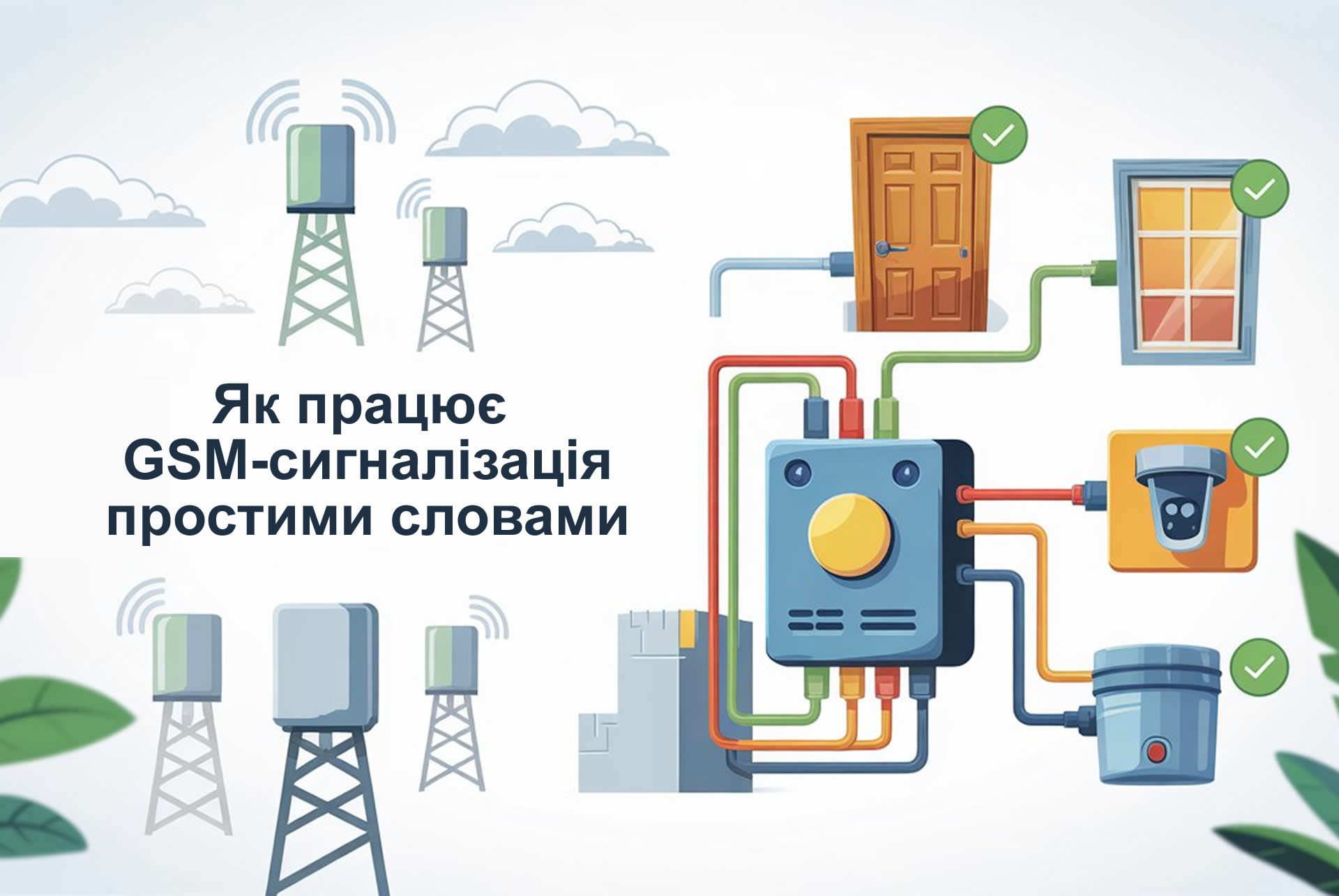 Як працює GSM-сигналізація: простими словами