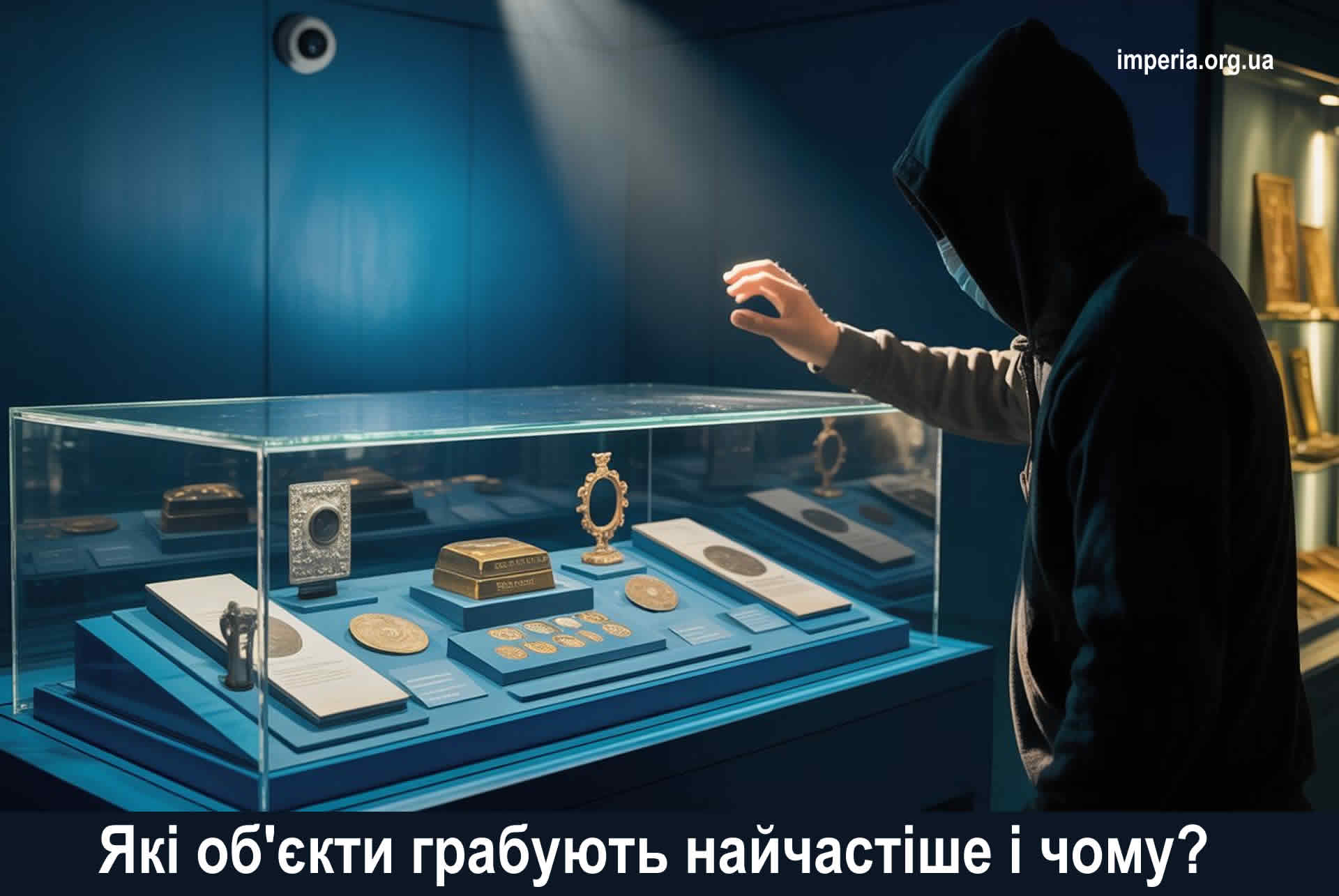 Які об'єкти грабують найчастіше і чому?
